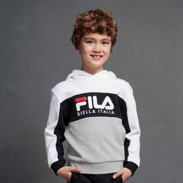 Sudaderas Fila Niñas Blancas - Heritage L/S - España 768405SLW